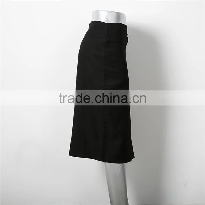 new design high waist narrow ladies skirt suits 2015