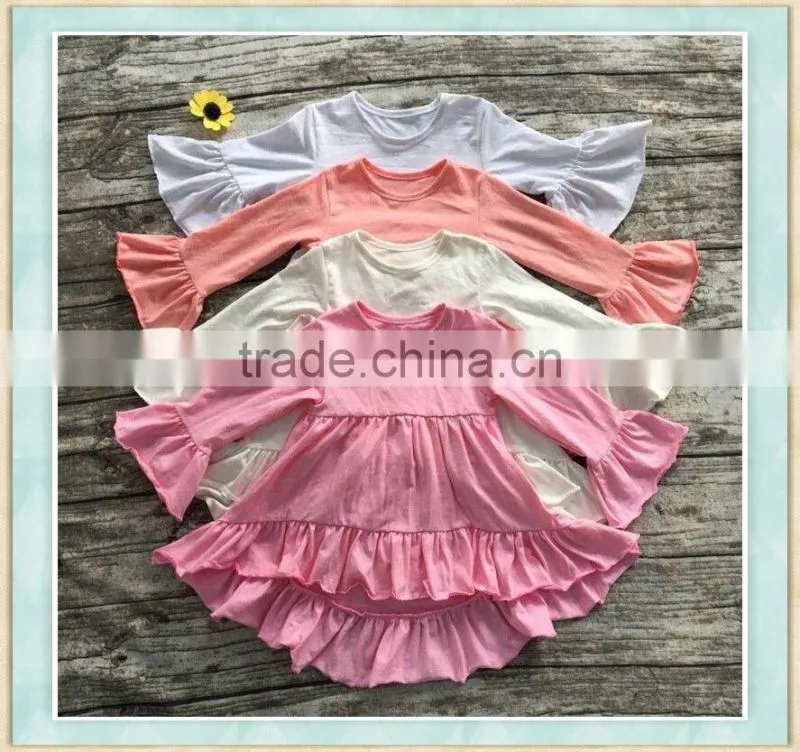icing ruffle Capri pants girls boutique clothing fall 2016 ruffle pants triple ruffle legging pants 100% cotton solid color usa