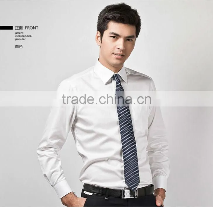 Mens Slim fit Dress long Sleeve handsome guy dress shirts