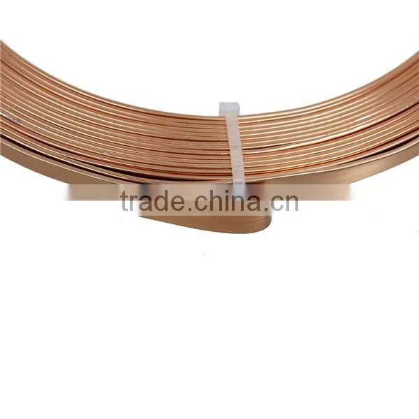 High Quality Rose Gold 5mm Aluminum Beading Wire Thread Cord