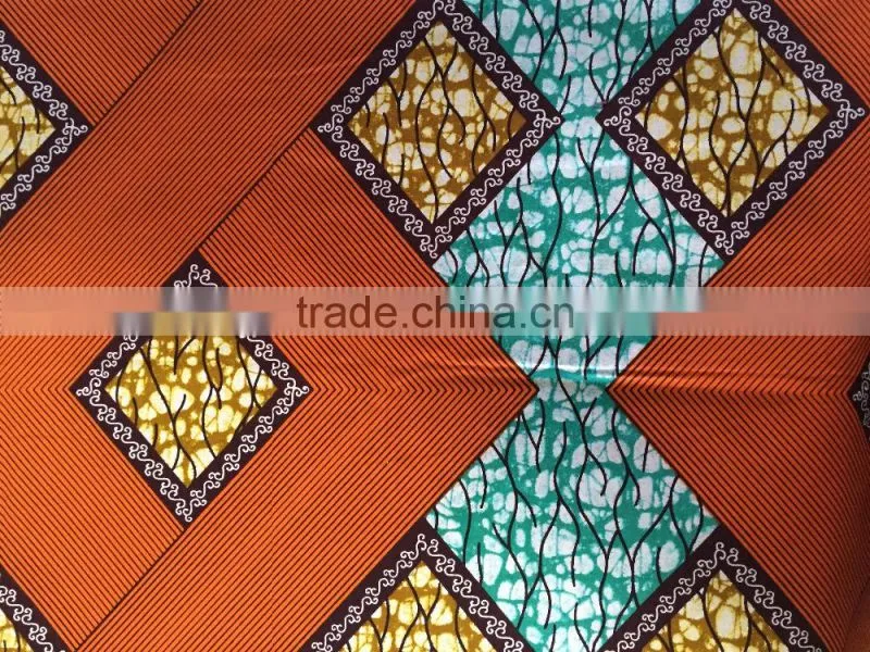cotton imitate wax fabric