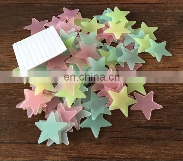 Hot Sale Luminous Stars Glow in The Dark Window/Wall Sticker Bedroom Home Decoration