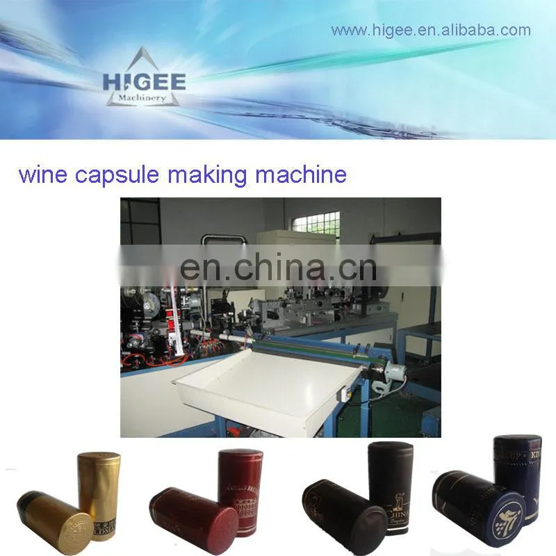 Red Aluminum Plastic Capsule
