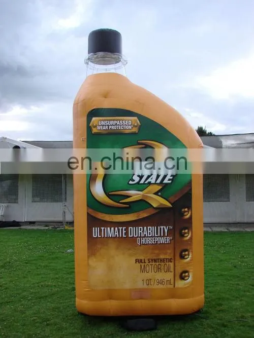 Advertising inflatable beer bottle/jar for sale