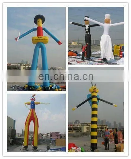 Soccer advertising inflatable waver