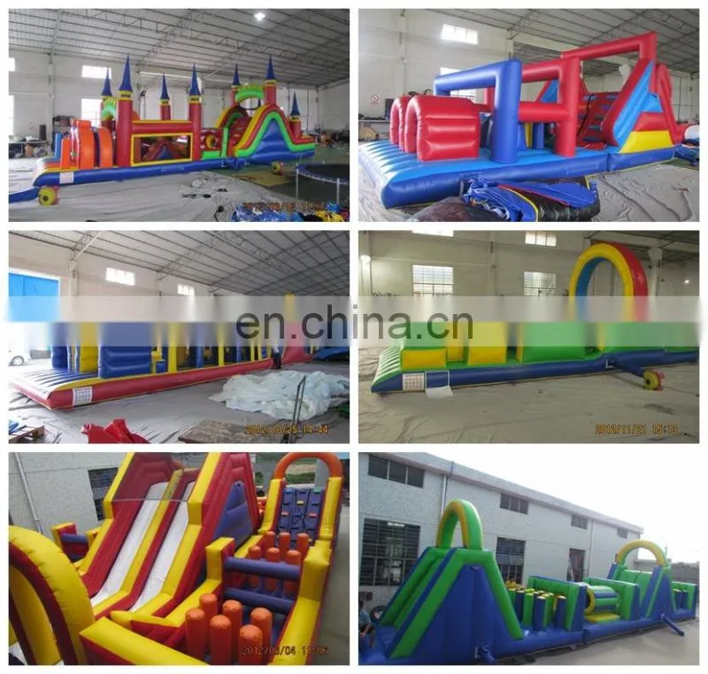 Pirate theme inflatable obstacle course amusement item on sale