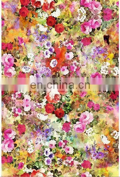 Digital Printed Chiffon Fabric For Clothing