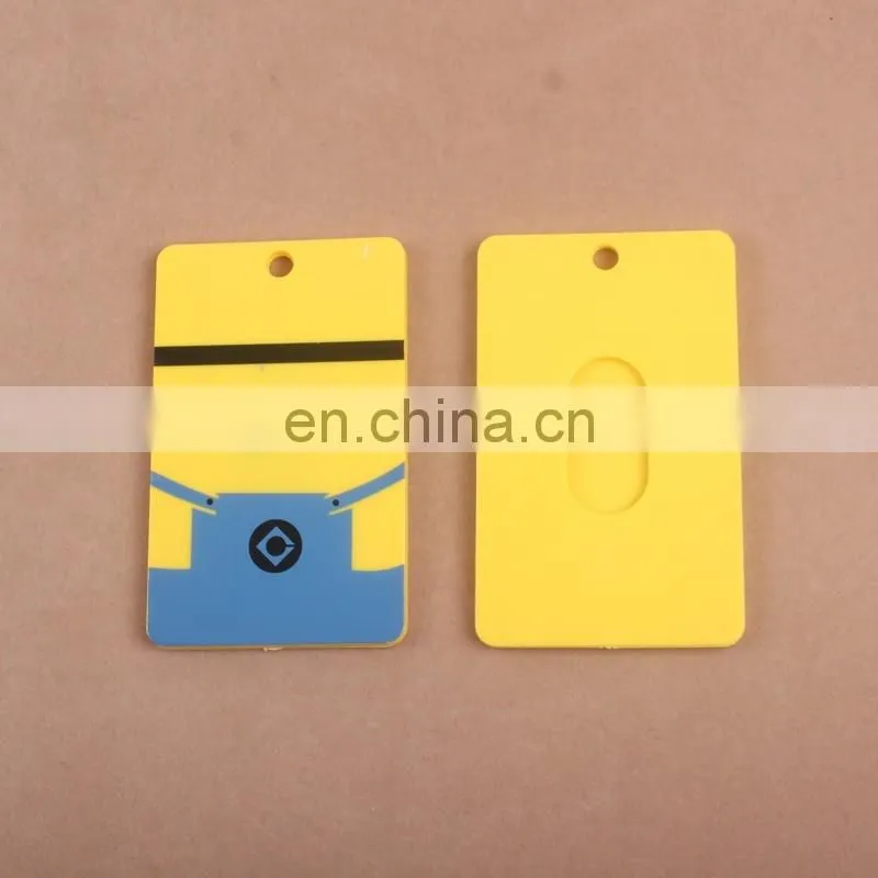 printed hard plastic id card holder
