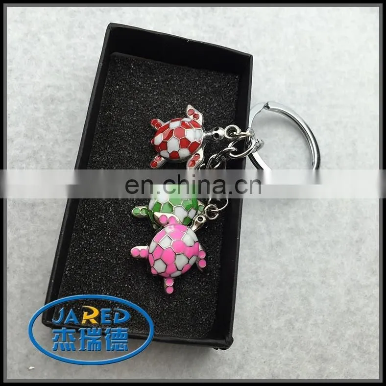 cheap custom turtle 3d keychain with good quality