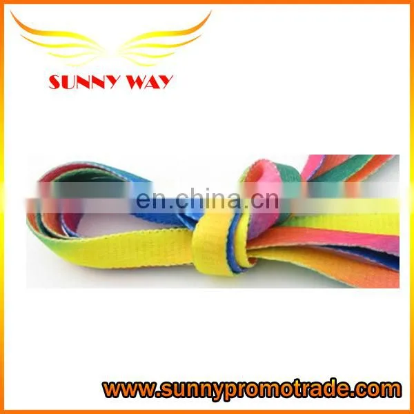 Rainbow Thin Round Laces Shoelaces Boot Strings Colored Shoestrings ALL SIZES
