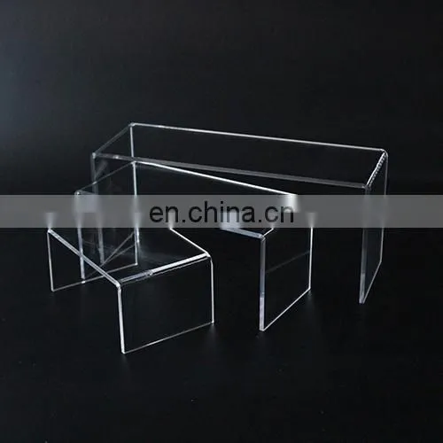 Best selling Hot bending black acrylic tray