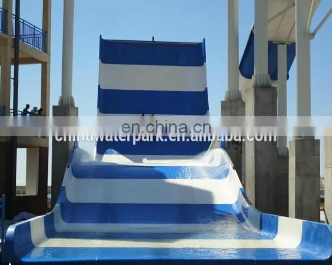 outside water park equipment water play slide fiberglass slide