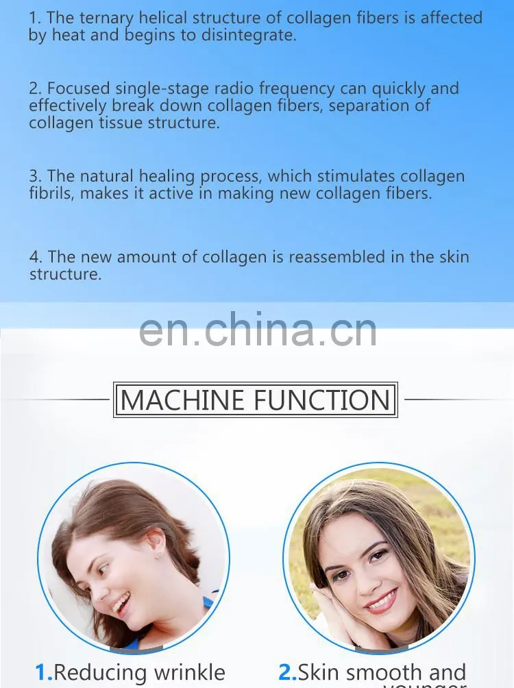 Skin Rejuvenation,Wrinkle Remover,Face Lift Feature and No IPL+ RF rf skin tightening machine
