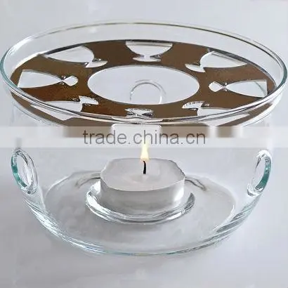 Glass warmer base