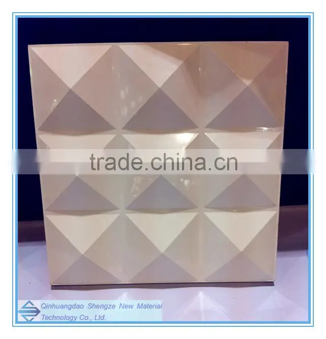 FRP Decorated panel/ beautiful background plate / fiberglass decorative sheet