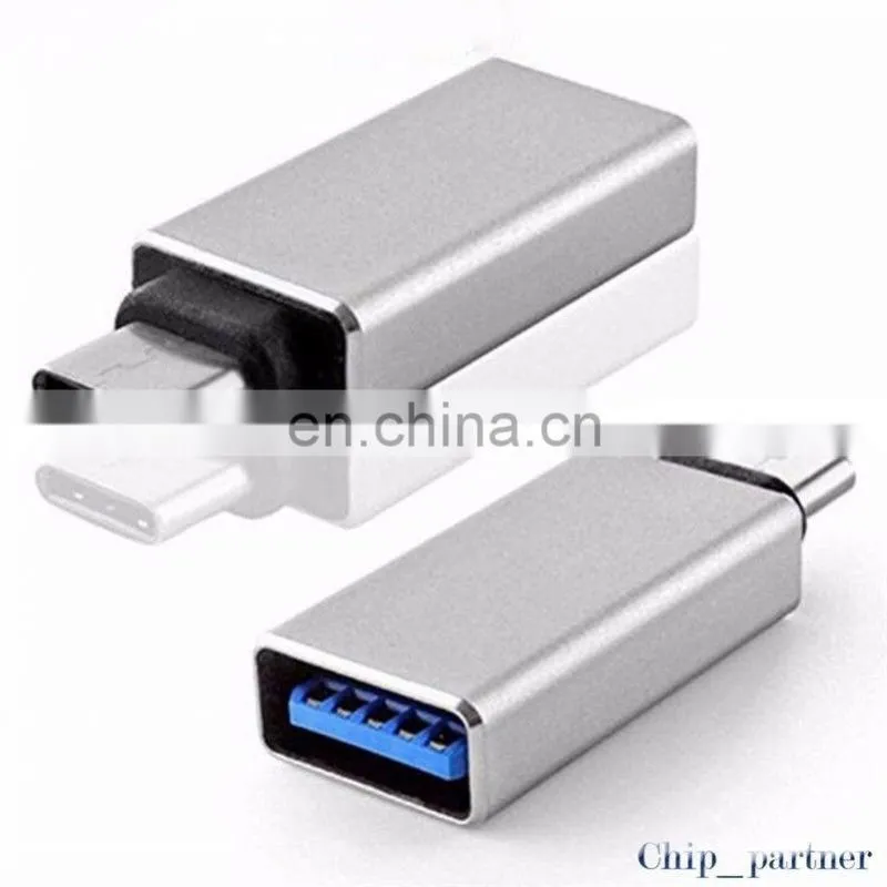 OTG USB 3.0 female to Type C Male Adapter Connector Metal Head Adapter Data Sync