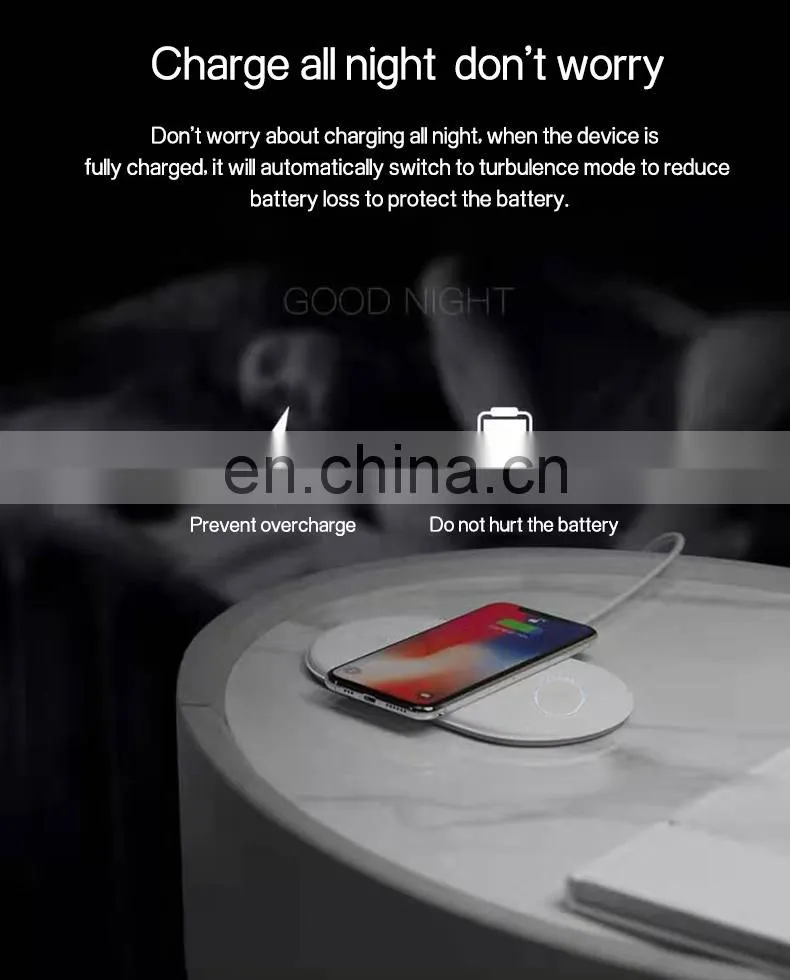 Phone Charger Wireless New 2019 Product Wholesale Battery Charger Mobile Phones For Iphone/Watch/Earphone Charger 3 In 1