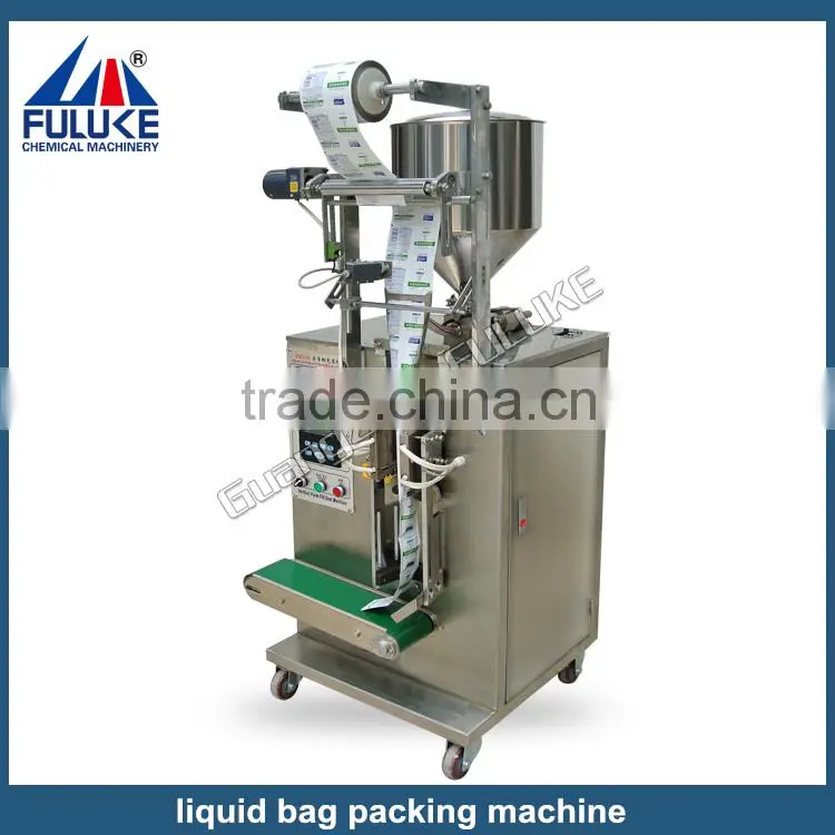 FULUKE hot selling sauce sachet packing machine, made in Yangzhou AIK