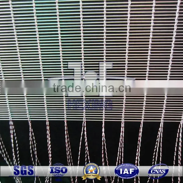 stainless steel woven wire drapery decorative wire mesh fabrics