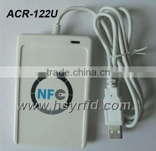 Alibaba Hot-selling 13.56mhz Contactless Smart Card USB NFC Reader with SDK CD( ACR122U)