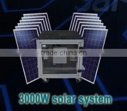 Off-grid 4000W solar panel system for home