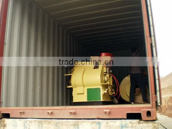 250kg/batch double paddle shaft fertilizer mixer