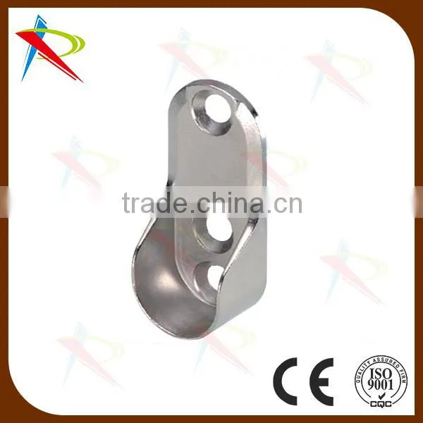 30*15mm oval aluminium tube end sockets