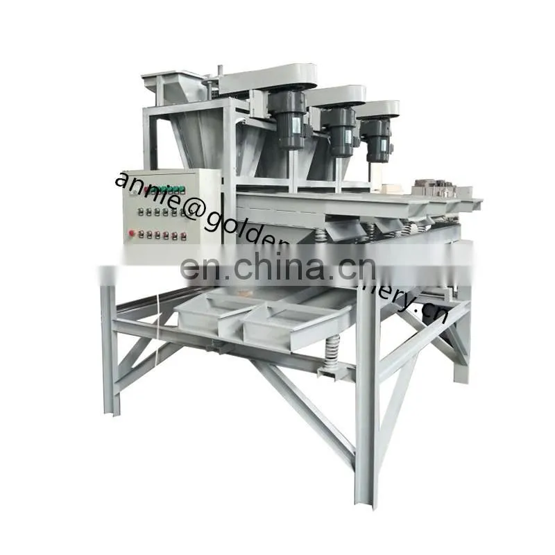 Palm shell breaking machine Palm sheller Grading machine price