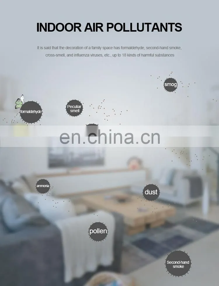 Air purifier manufacturer Hepa air purifier 220v air cleaner home