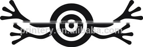 2014 Halloween cute decal high quality electrostatic window stickers, removable window stickers,gel window sticker