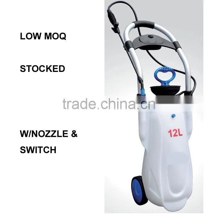 Low MOQ Warehouse Stocked 12L Garden Trolley Kanpsack Pressure Sprayer