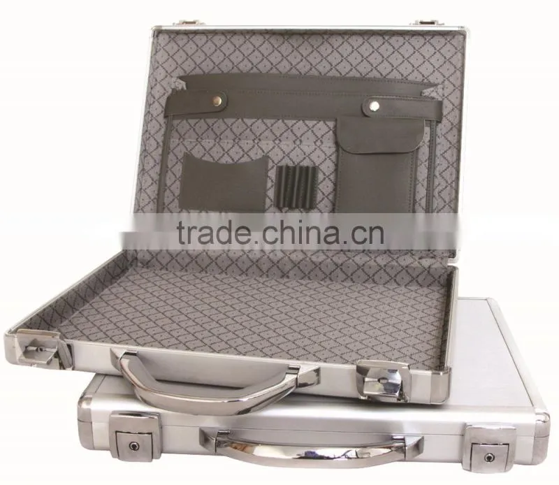 Sliver Smooth Aluminum Harshell Briefcases