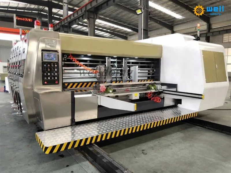 Automatic flexo printing slotting rotary die cutting machine supplier