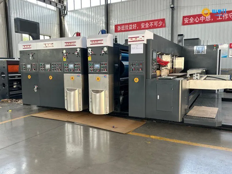 Flexo printer die cutter slotter machine