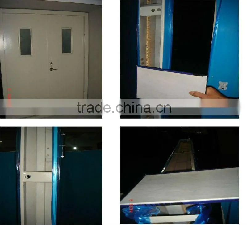 (BG-F9035) steel fire proof commercial door