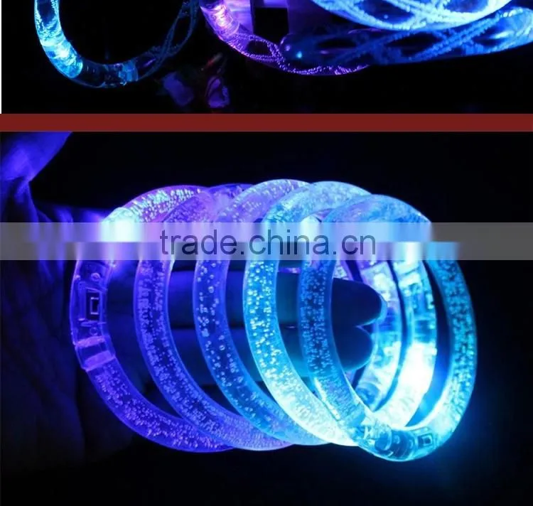 Flash Toy Multi Color Flash Light Led Acrylic Bracelet Led Foam Baton Glow Stick For Wedding Party Concert Props