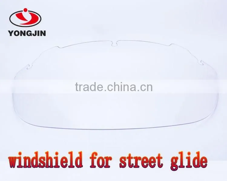 Transparent Windshield Windscreen for Harley Electra Street Glide 2014-16