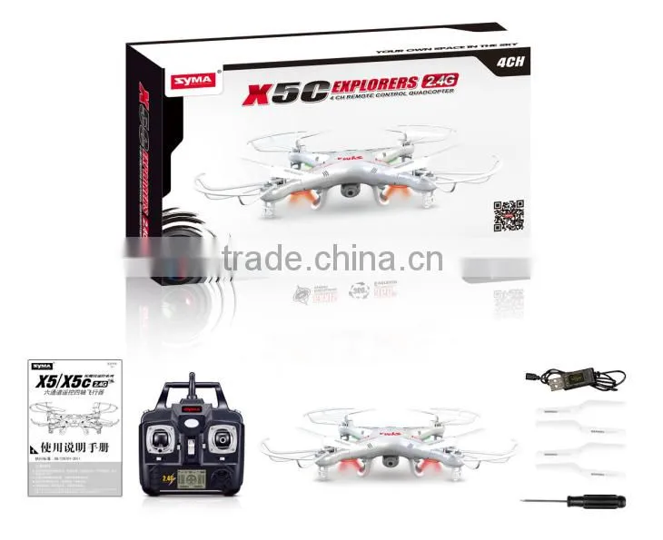 Syma X5 X5C 2.4G 4CH RC Quadcopter RC Drone With Camera HD Video