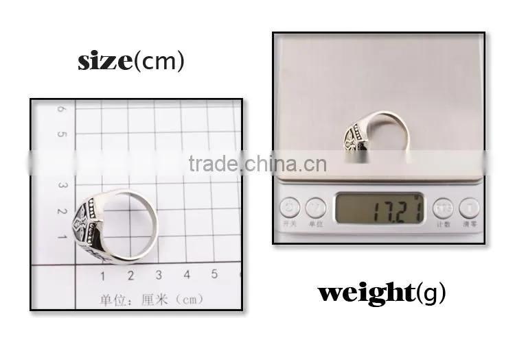 Silver jewelry wholesale alibaba cross ring for men silver rings