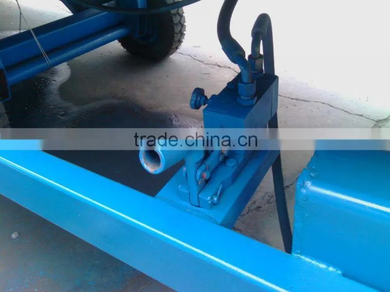 Movable 12 Tons hydraulic yard container loading ramps