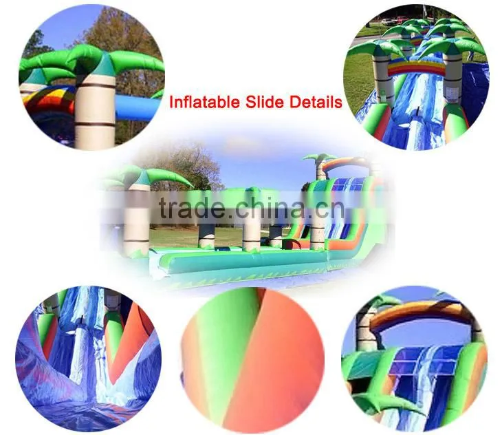 New Point Cheap inflatable double water slides, water slide for inflatable pool