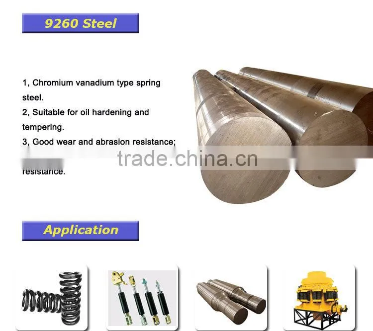 Intermediates Alloy Bars 9260 Spring Steel Price