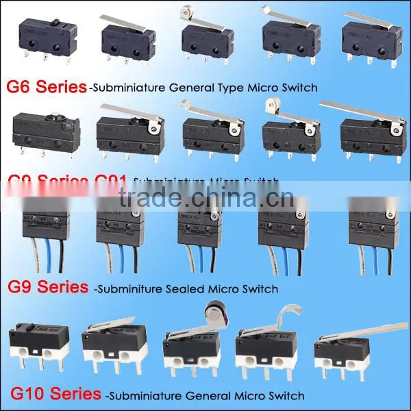 12VDC 20mA auto mini micro switch