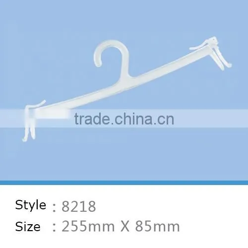 white high quality plastic clothes hanger for g-string panty