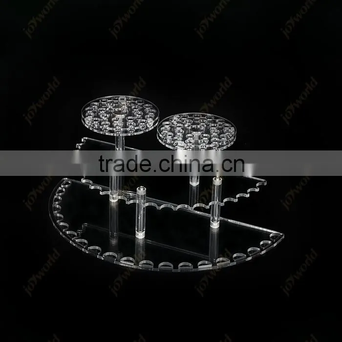 Elegant smoke shelf pusher e cigarettes display for promotion