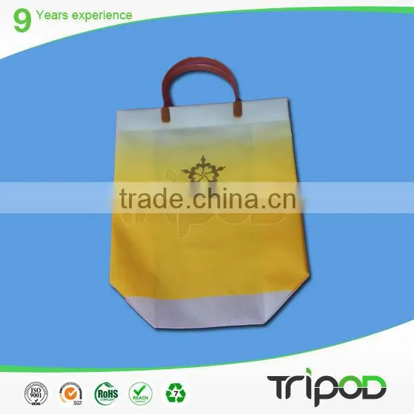 envrionmental plastic bag with hand length handle,high-leve plastic shopping bag,printing plastic bag