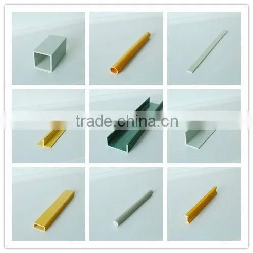 FRP fiberglass grp Rectangular tube for FRP Crossarm