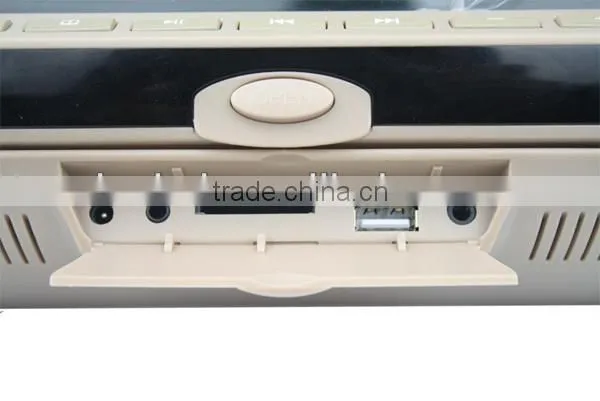 Cheap price 7" tft lcd car headrest with pillow USB SD