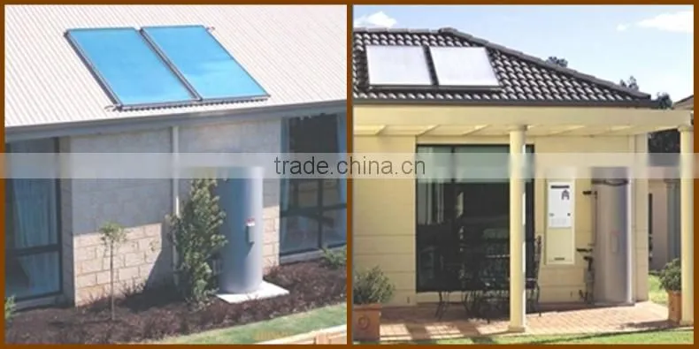 solar panel hot water system for household, hotel, school, chermical use
