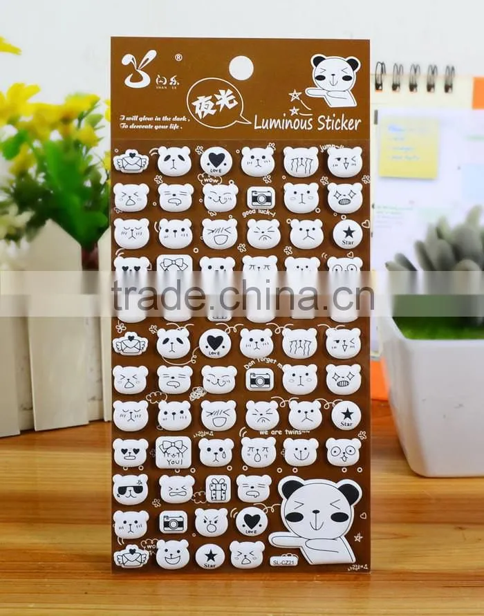 children cute puffy stickers custom puffy stickers kids cute puffy stickers